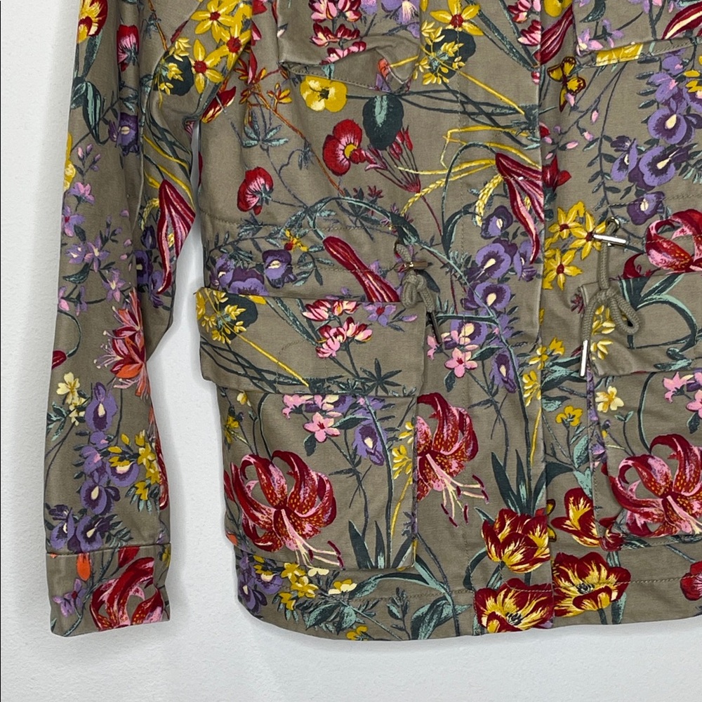 H&M PATTERNED UTILITY JACKET - Picture 4 of 12